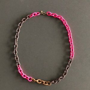 J Crew links necklace